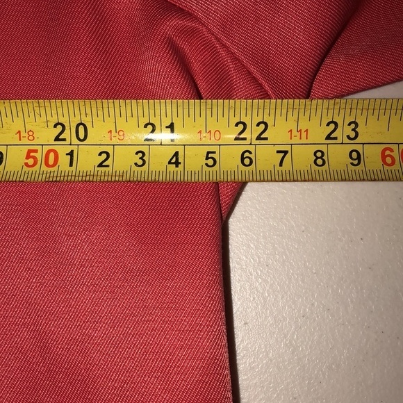 Simply Vera Vera Wang size  large coral zip front removable hooded bomber jacket - Picture 7 of 12